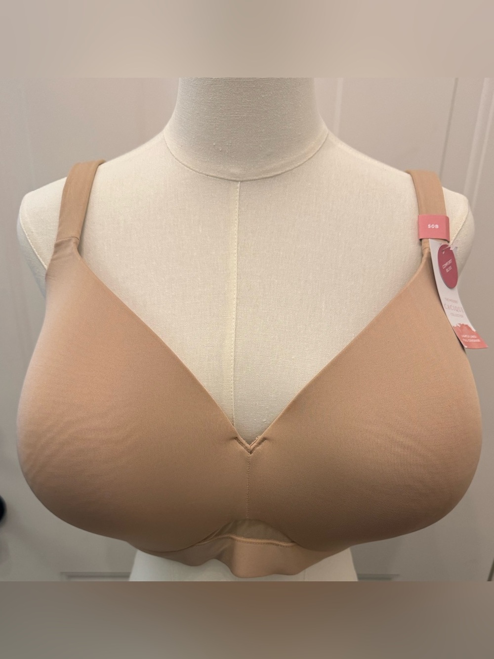 50B Cacique Comfort Bliss Lane Bryant New Bra Cafe Mocha